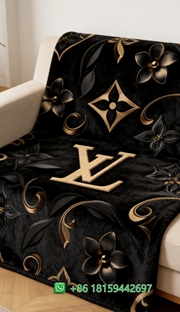 Louis Vuitton Throw Blankets
